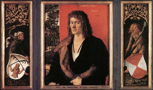Albrecht Durer Portrait of Oswolt Krel oil painting picture